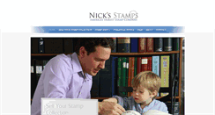 Desktop Screenshot of nicksstamps.com